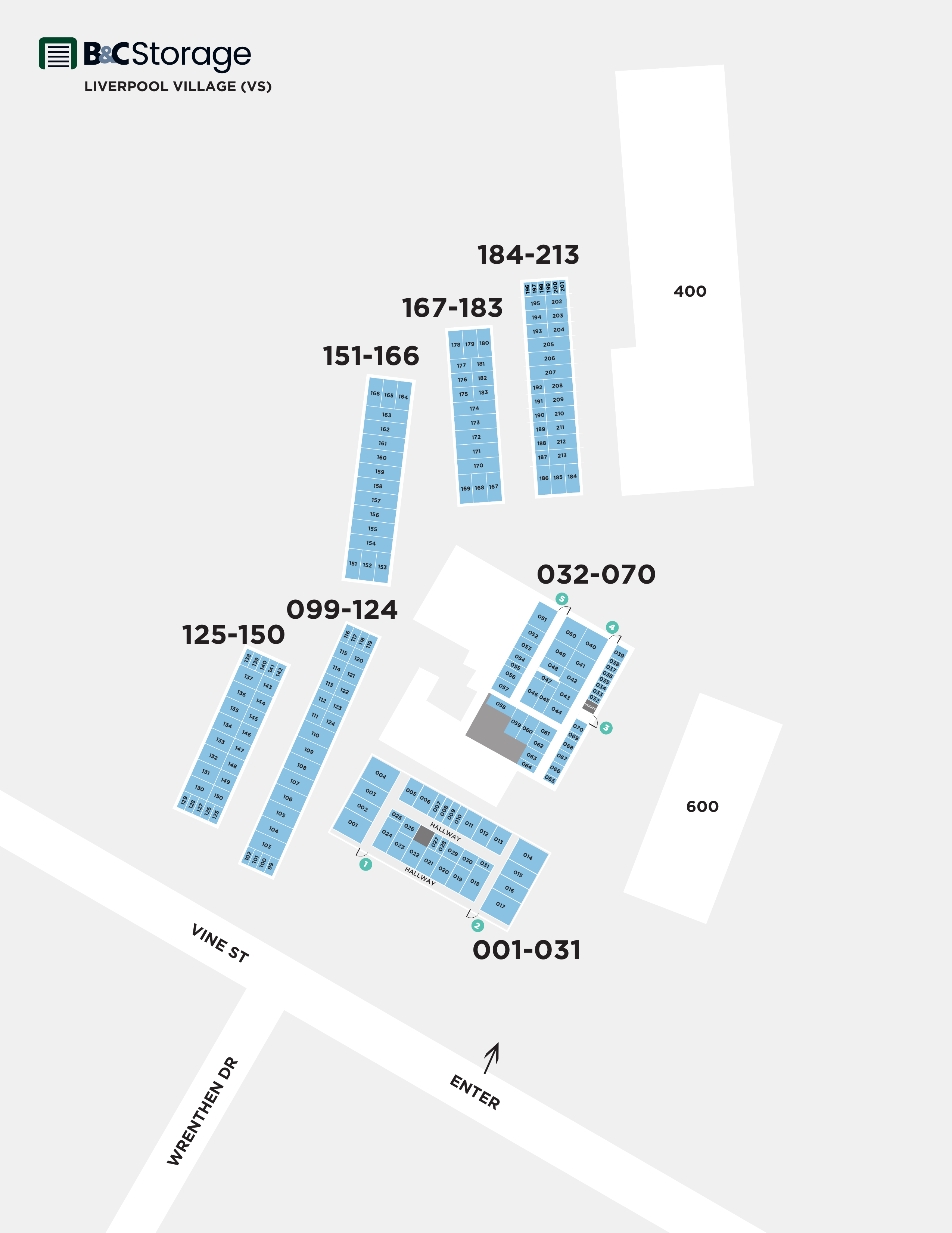 liverpool village facility map